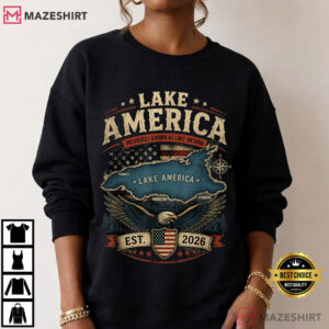 Lake America USA Previously Ontario Canada Funny Patriotic Political T Shirt