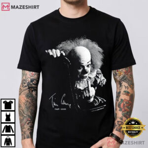 Tim Curry Memorial Actor Tribute Horror Movie Fan Gift T Shirt (4)