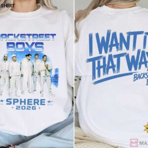 Backstreet Boys Millennium I Want It That Way 90s Boy Band T Shirt (2)
