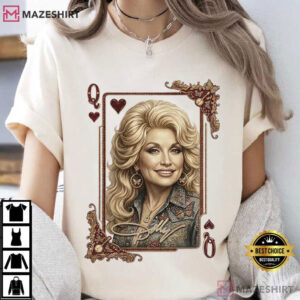Dolly Parton Signature Country Queen Retro Country Music T Shirt (4)