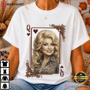 Dolly Parton Signature Country Queen Retro Country Music T Shirt (3)