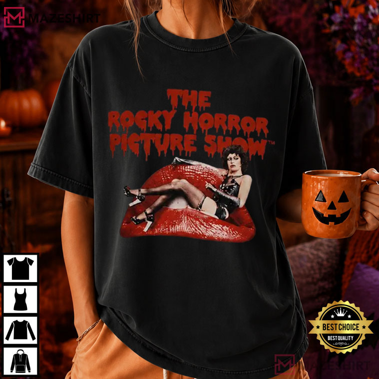 Rocky Horror Picture Show Dr Frank Iconic Throne Pose Movie T-Shirt Rocky Horror Picture Show Dr Frank Iconic Throne Pose Movie T-Shirt