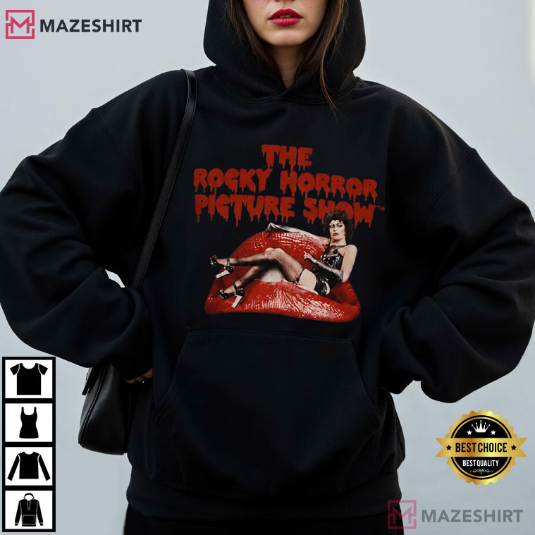 Rocky Horror Picture Show Dr Frank Iconic Throne Pose Movie T-Shirt Rocky Horror Picture Show Dr Frank Iconic Throne Pose Movie T-Shirt