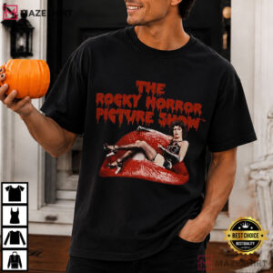 Rocky Horror Picture Show Dr Frank Iconic Throne Pose Movie T Shirt (1)