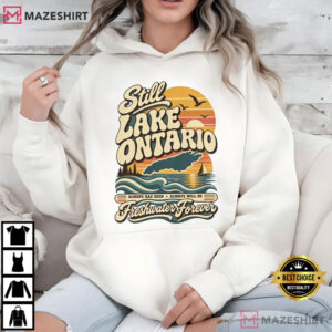 Still Lake Ontario Freshwater Forever Canada Ontario Protest T Shirt (4)