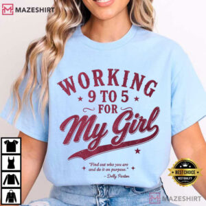 Dolly Parton 9 To 5 Retro Country Music Tribute T Shirt (1)
