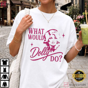Dolly Parton What Would Dolly Do Retro Country Music Vintage Western T (1)