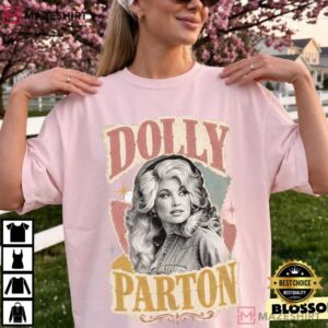 Dolly Parton Country Queen Retro Country Music Western Diva T Shirt (4)