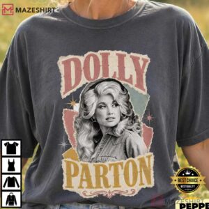 Dolly Parton Country Queen Retro Country Music Western Diva T Shirt (1)