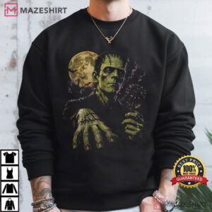 Frankenstein Horror Classic Monster Vintage Halloween T Shirt (4)