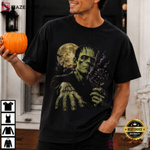 Frankenstein Horror Classic Monster Vintage Halloween T Shirt (1)