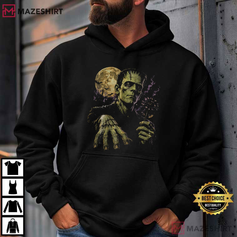 Frankenstein Horror Classic Monster Vintage Halloween T-Shirt Frankenstein Horror Classic Monster Vintage Halloween T-Shirt