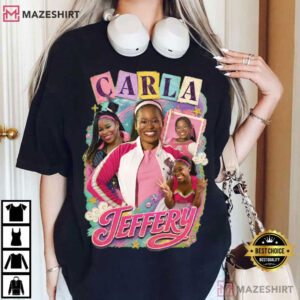Carla Jeffery Retro 90s Actress Fan Pop Star Collage T Shirt (4)