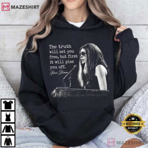 Gloria Steinem The Truth Will Set You Free Feminist Women's Rights T Shirt (3)