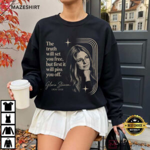 Feminist Gloria Steinem The Truth Will Set You Free Memorial Tribute T (4)