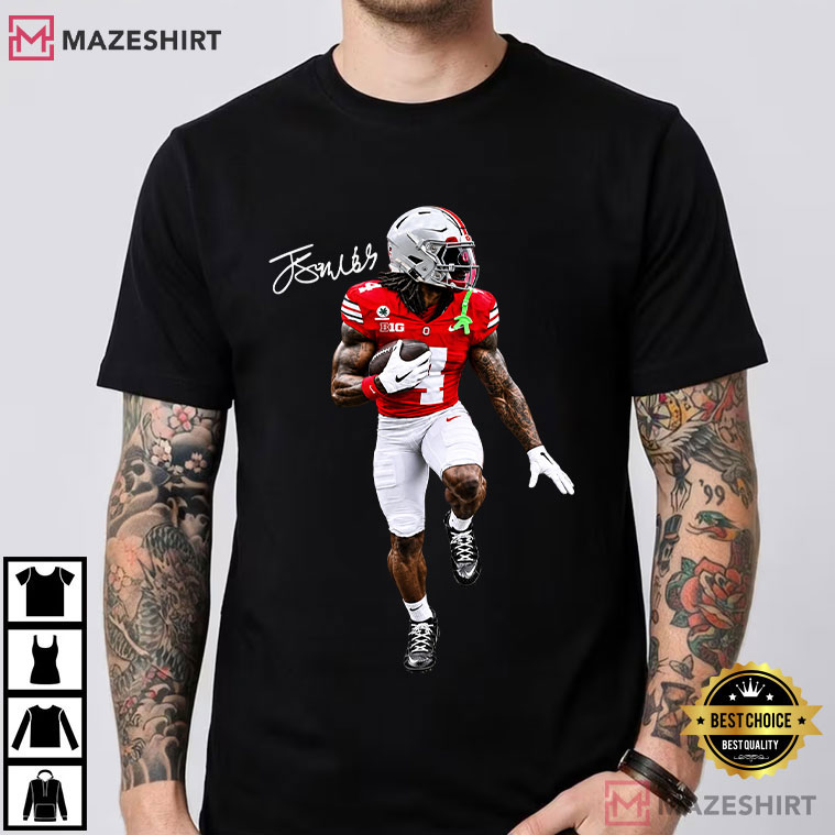 Jeremiah Smith Heisman Ohio State Football Game Day T-Shirt Jeremiah Smith Heisman Ohio State Football Game Day T-Shirt