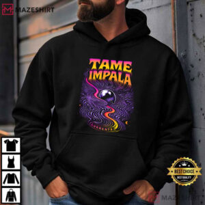 Tame Impala Currents Psychedelic Orb Retro Wave T Shirt (3)