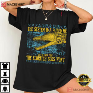 The System Has Failed Me Funny Vintage Japanese Eel T Shirt (2)