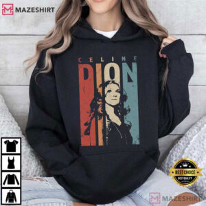 Céline Dion 90s Vintage 2026 Diva Merch Paris Tour T Shirt (2)