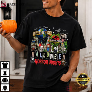 Halloween Horror Nights Universal Studios Jurassic Park Spooky T Shirt (4)