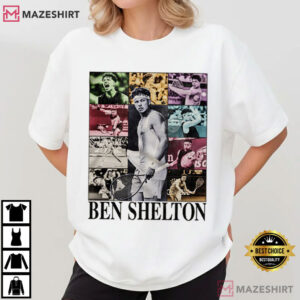 In My Ben Shelton Era Tennis Player US Open 2026 Retro T Shirt (3)