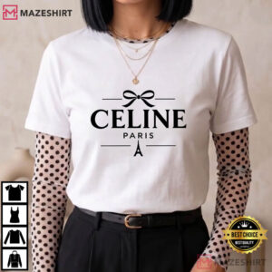 Parisian Chic Paris French Style Coquette Bow Graphic T-Shirt