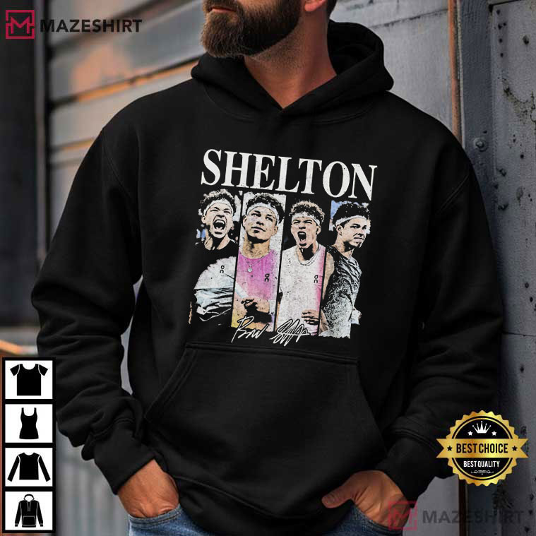 Ben Shelton Retro US Open Tennis Player 2026 T-Shirt Ben Shelton Retro US Open Tennis Player 2026 T-Shirt