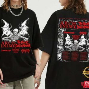 Arch Enemy North American Tour 2026 Melodic Death Metal T Shirt (1)