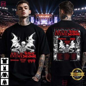 Arch Enemy North American Tour 2026 Melodic Death Metal T Shirt (2)