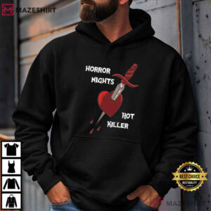 Halloween Horror Nights Hot Killer Heart And Dagger T Shirt (4)