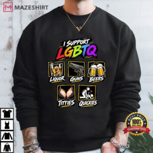 Social Justice I Support LGBTQ Funny Meme Pride Month T Shirt (1)