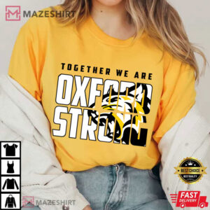 Tiger Pattern Together We Are Oxford Strong T Shirt (1)