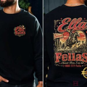 Ella Fellas Western Cowboy Texas Music Fan Gift T Shirt (2)