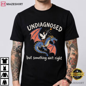 Goose Dragon Undiagnosed But Something Ain't Right Humor Meme T Shir (3)