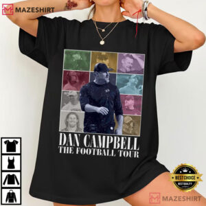 Dan Campbell Football American Graphic Eras Tour T Shirt (1)