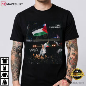Macklemore Free Palestine Support Graphic T Shirt (3)