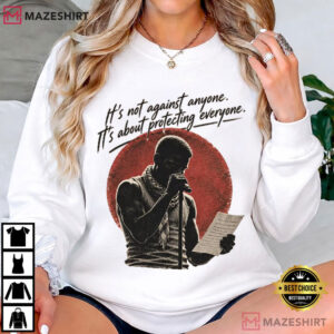 Macklemore Free Palestine It's Not Against Anyone T Shirt (3)