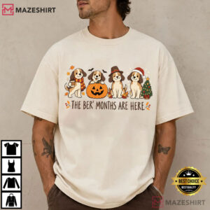 The Ber Months Are Here Fall Halloween Christmas T Shirt (4)
