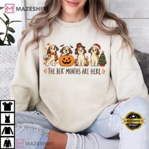 The Ber Months Are Here Fall Halloween Christmas T Shirt (3)