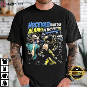 Hocevar Really Gave Blaney The Two Piece Racing Graphic T-Shirt