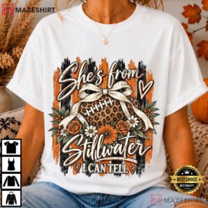 Stillwater Oklahoma Game Day College Football Saturdays T Shirt (1)