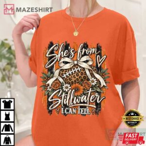 Stillwater Oklahoma Game Day College Football Saturdays T Shirt (3)