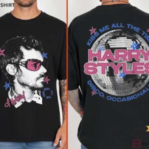 Harry Styles Kiss All The Time Disco Occasionally Pop Music T Shirt (4)