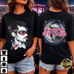 Harry Styles Kiss All The Time Disco Occasionally Pop Music T Shirt (1)