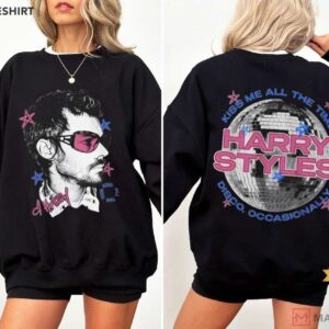 Harry Styles Kiss All The Time Disco Occasionally Pop Music T Shirt (3)