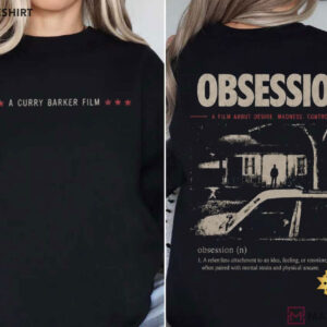 Psychological Horror A Curry Barker Film Obsession Movie T Shirt (1)