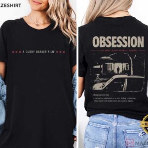Psychological Horror A Curry Barker Film Obsession Movie T Shirt (2)