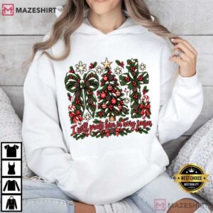 I Will Praise Him Christmas Tree Christian Faith T Shirt (1)