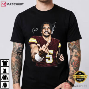 Jayden Daniels Washington Commanders Football Vintage Funny T-Shirt