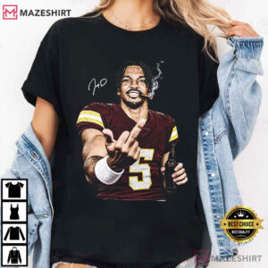 Jayden Daniels Washington Commanders Football Vintage Funny T Shirt (2)